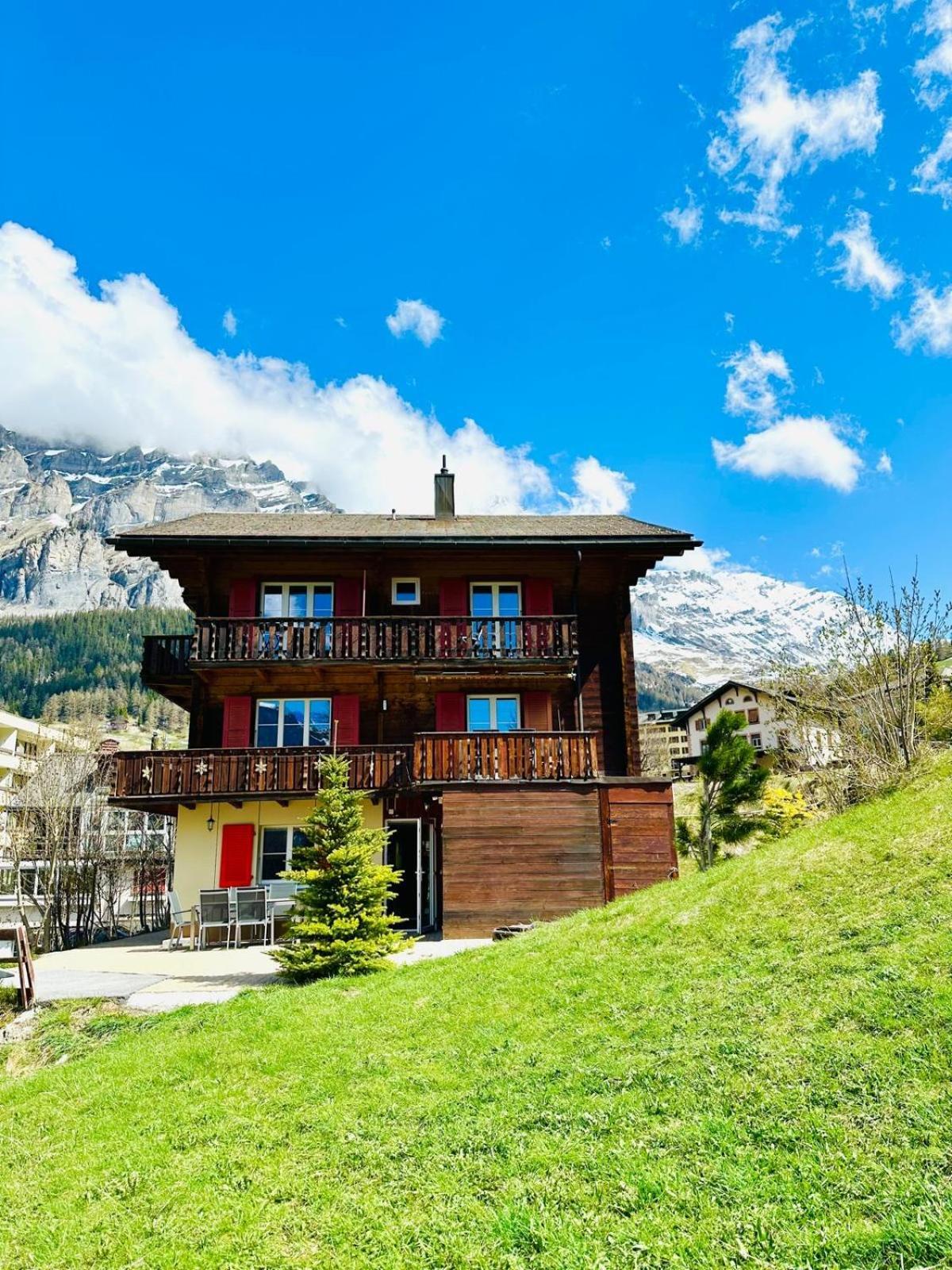 Apartments Chalet Tatyana Leukerbad Zewnętrze zdjęcie